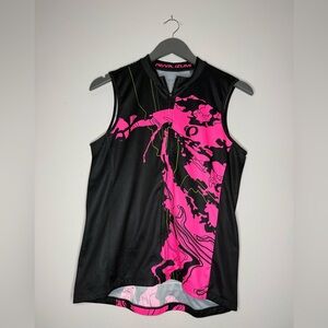 Pearl Izumi Black and Pink Cycling Jersey